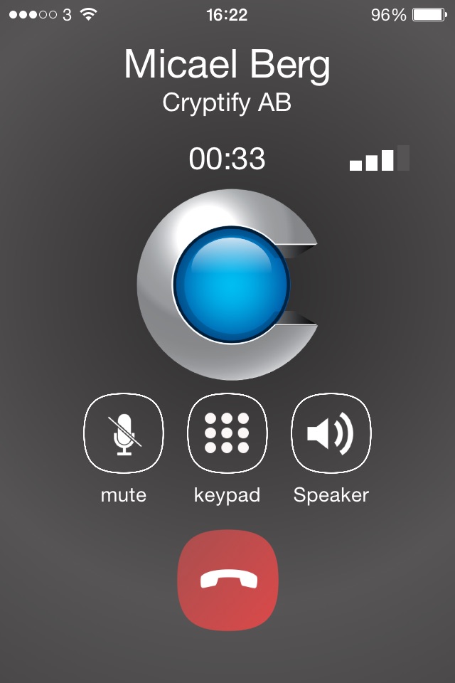 Cryptify Call screenshot 3