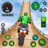 Mega Ramp Bike Stunt Games