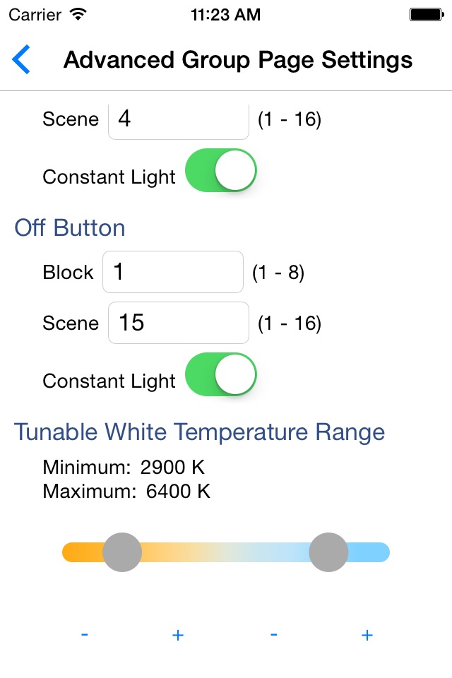 SceneSet® Lighting Control screenshot 4