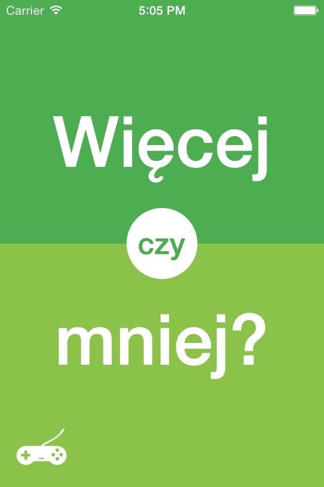 Więcej czy mniej? screenshot 2