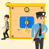 Wood Thief & Police Nuts Game