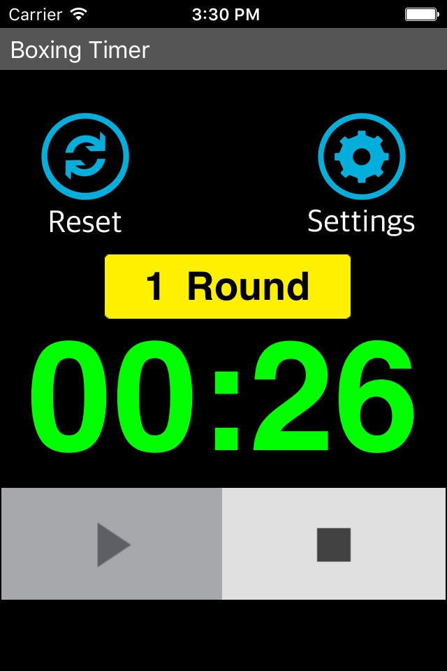 Boxing Timer (Training Timer) screenshot 2