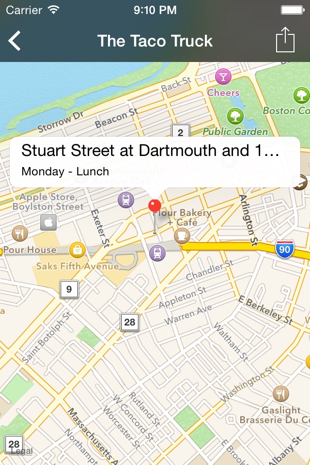 Boston Food Trucks screenshot 2