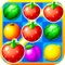 Welcome to Crazy Fruit Star: A whole new world of super-duper delicious fruit match-3 puzzle game