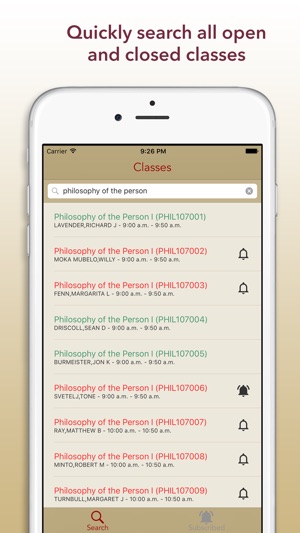 EagleScribe - Get Notified When a BC Class Opens(圖3)-速報App