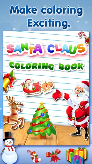 SantaClaus Coloring Book - My First Coloring Book(圖1)-速報App