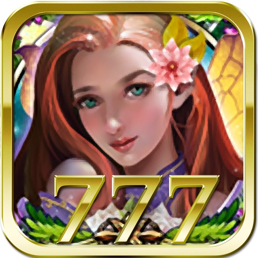777 Play Fairies Slots : Top Crazy Vegas Style Lucky 777 Free Slots Game icon
