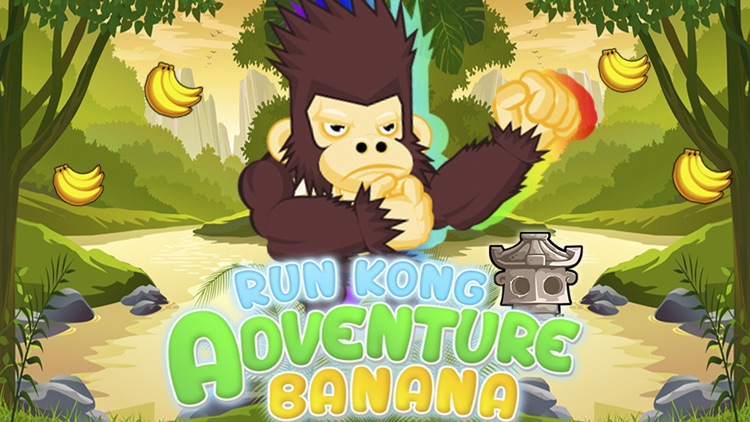 Run Kong Adventure Banana