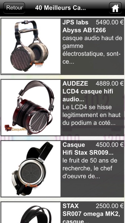 Casque - Hifi