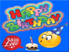 Birthday Stickers and Smiley for iMessage