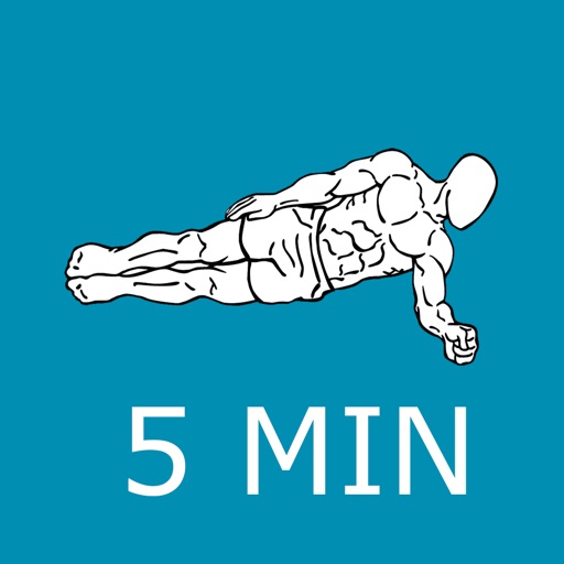 5 Minute PLANKS Famous Workout routines - Your Personal Trainer for Calisthenics exercises - Work from home, Lose weight, Stay fit! icon