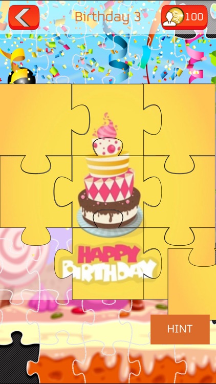 Jigsaw Photo Puzzles Game for Happy Birthday Theme