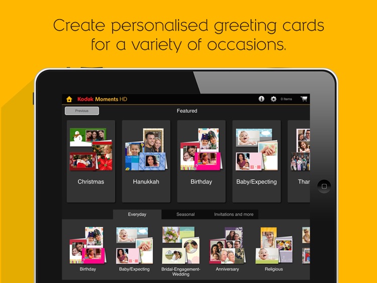 KODAK MOMENTS HD Tablet App. screenshot-3