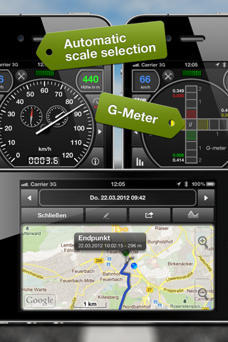 Скриншот из GPSSpeed HD: The GPS tool