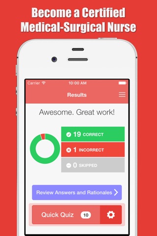 CMSRN Q&A: Medical-Surgical RN Test Prep screenshot 4
