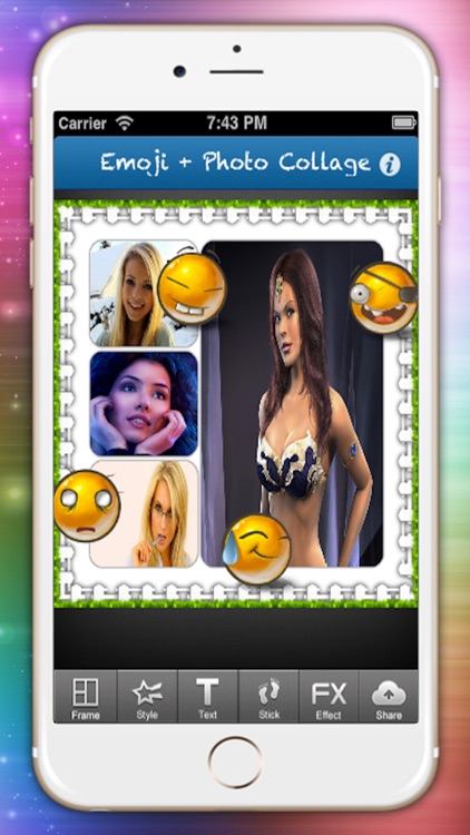 Emoji 2 Emoticons + Pic InstaCollage for Instagram