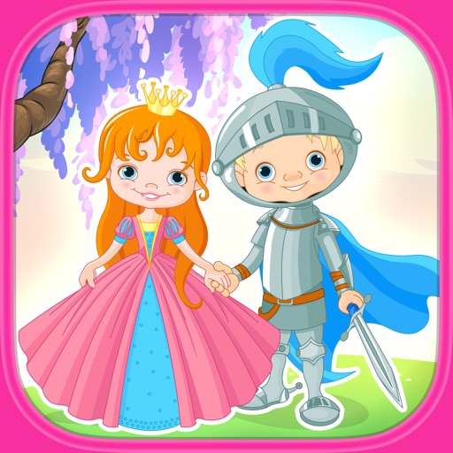 Princesses, Knights & Dragons Puzzles Logic Game Icon