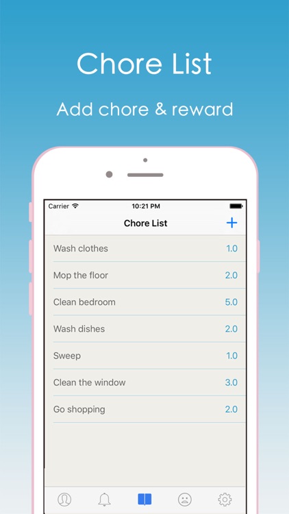 DoChores.-Kids can get rewarded after completed the chore