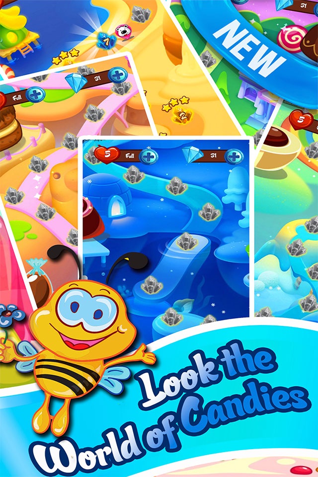 cookie Splash Mania - Match 3 Puzzle game screenshot 4