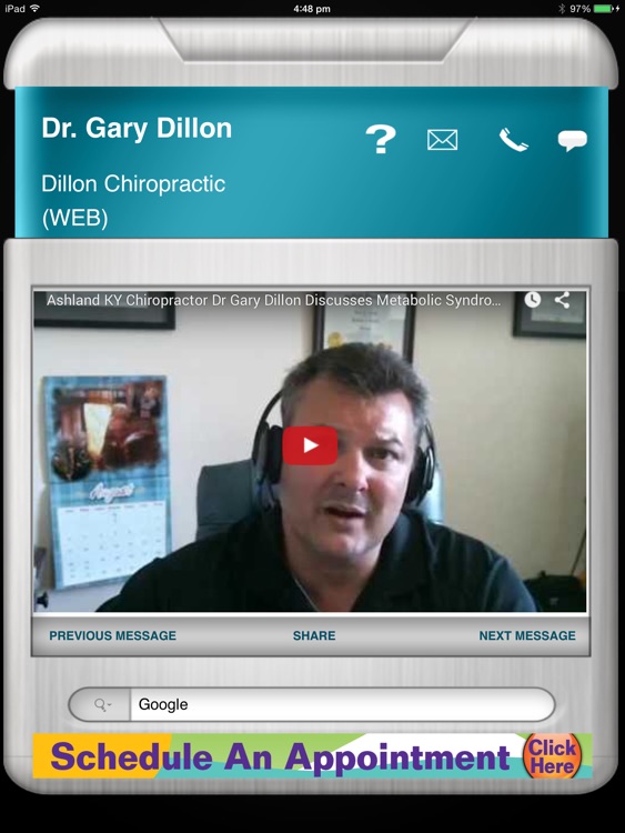 Dillon Chiropractic VIP App HD screenshot-4