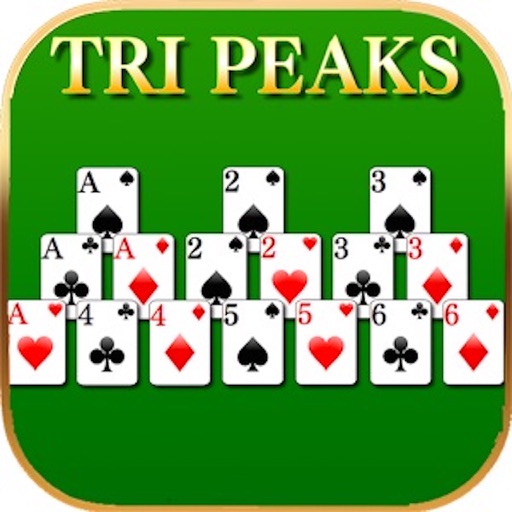 TriPeaks Solitaire - Three Tower Icon