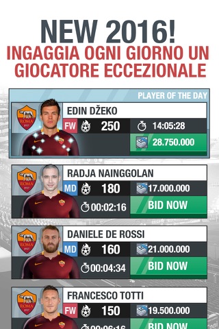 AS Roma Fantasy Manager 2017 - your football club screenshot 3