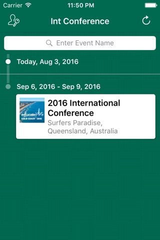 2016 International Conference screenshot 2