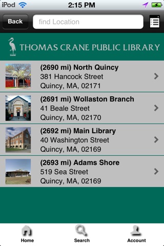 Thomas Crane Library (Quincy) screenshot 4