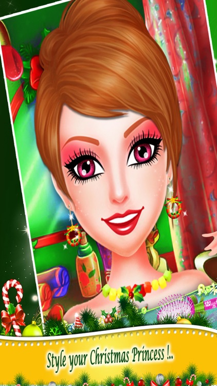 Christmas Princess Salon - Free kids girls games