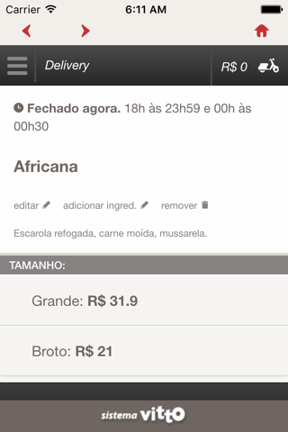 Pizzaria Esperança screenshot 4