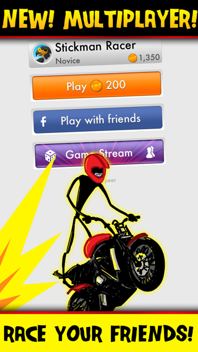 How to cancel & delete Stickman Street Bike Motorcycle Highway Race - FREE Multiplayer Racing Game from iphone & ipad 3