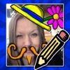 Doodle Face! Draw something silly on your photos!