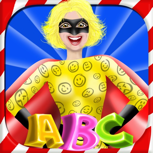 ABC Hero - Super Heroes Alphabet Spelling Game Icon