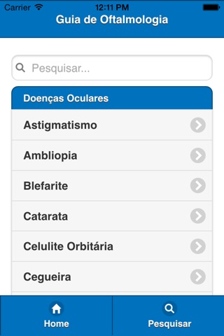 Guia de Oftalmologia screenshot 2