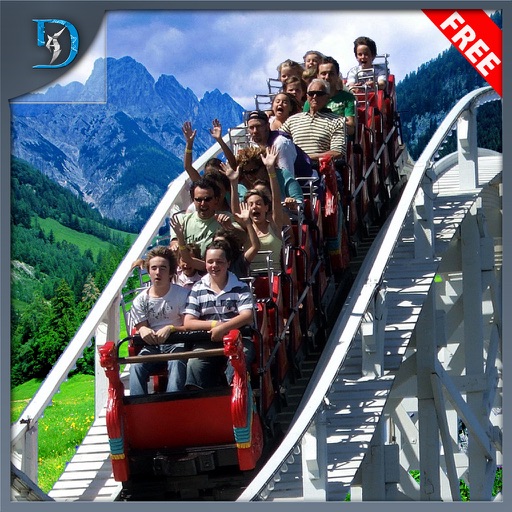 HillSide Tourist Roller Coaster Icon