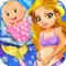 Icon Mermaid Newborn Babies Care - Mommy's Octuplets Baby Salon Doctor Game