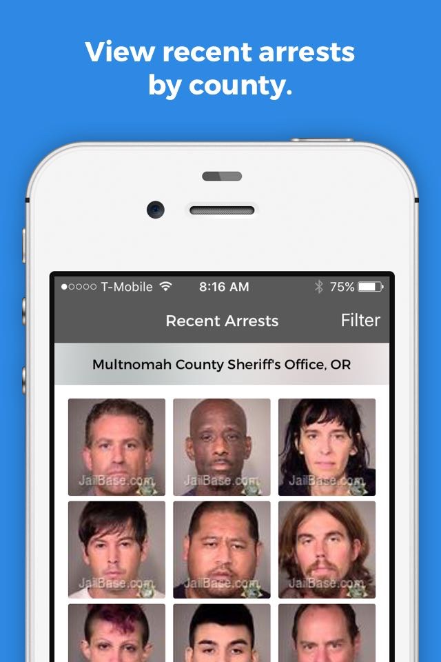 JailBase Arrests and Mugshots screenshot 2