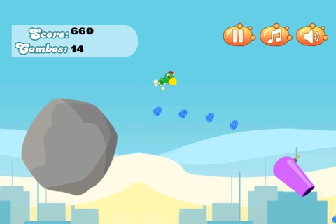 Mega Bird Air Jumping Race - cool sky racing arcade game screenshot 2