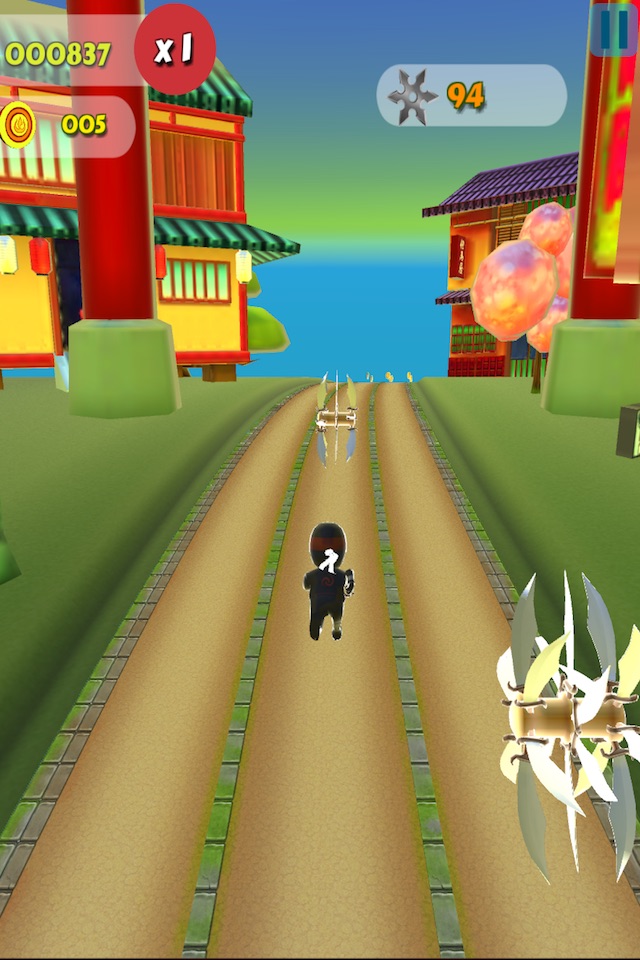 Ninja Baby Run - Fun Free Endless Runner Action Game! screenshot 4
