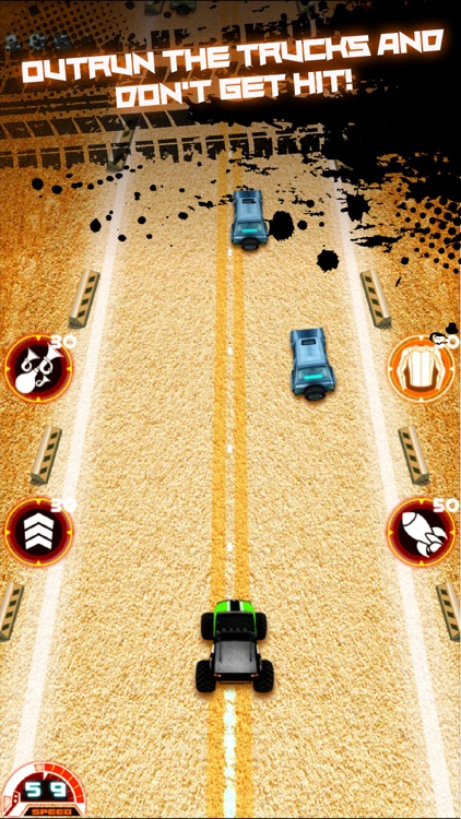 3D Highway Speed Chase - 4x4 Monster Truck Nitro Racer: Real Off-road Driving Experience