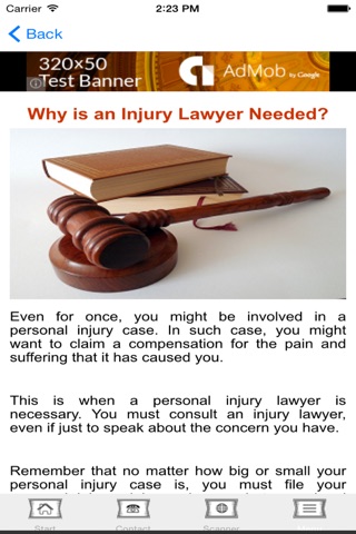 Looking for Personal Injury Lawyers?- A Complete Information. screenshot 3