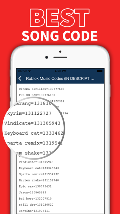 Music Code For Roblox App Reviews User Reviews Of Music Code For - fnaf roblox image codes