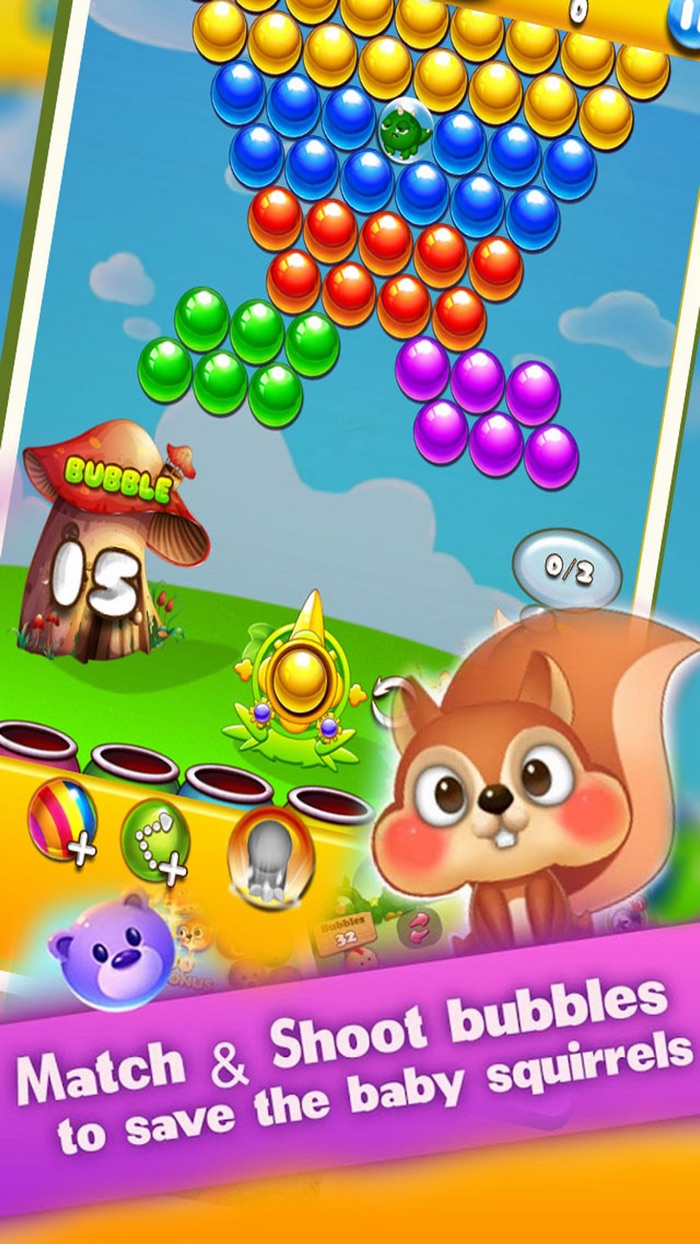 Bubble Animal Heros King Shoot