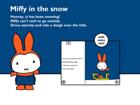 miffy in the snowのおすすめ画像1