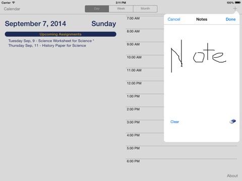 Choate Planner screenshot 4