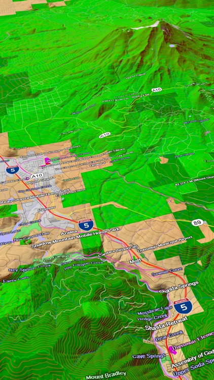 Scenic Map Western USA screenshot-3