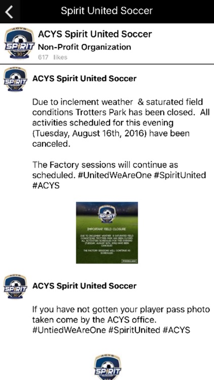 Spirit United Soccer