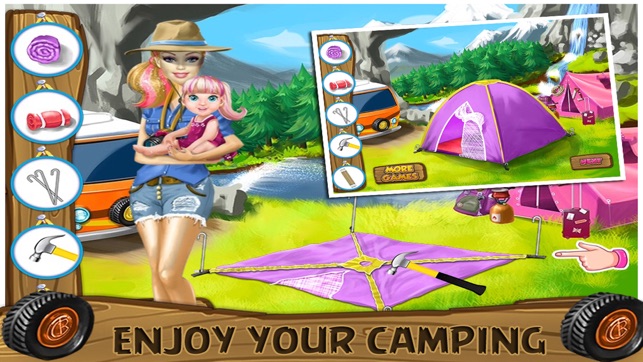 Princess Family Going To Camping(圖4)-速報App