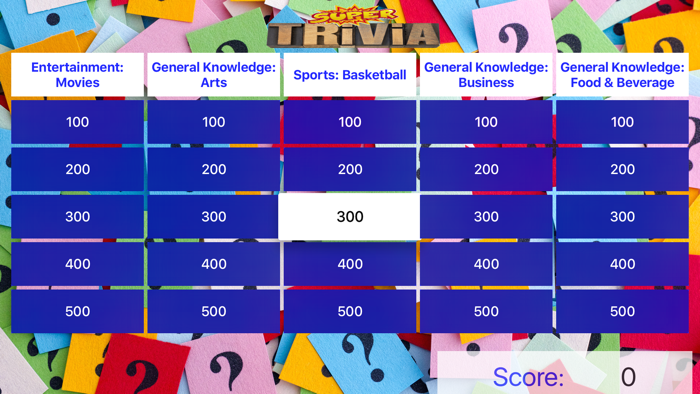 Super Trivia Challenge