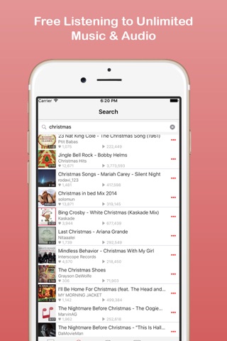 Musica - MP3 Music & Audio Songs Streaming Player and Playlist Manager screenshot 3